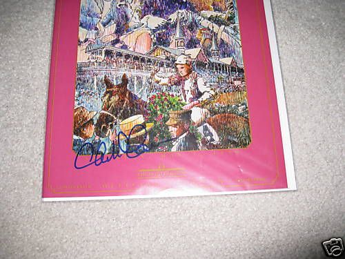 Autographed 1994 Kentucky Derby Program  Chris McCarron  