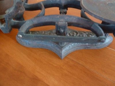 Antique Fairbanks Cast Iron Candy Store Scale St. Johnsbury, VT PAT No 