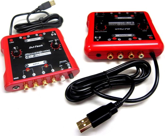   Tech SOUNDBOXPRO 4in/4out Soundcard W/asio Driver 084690300457  