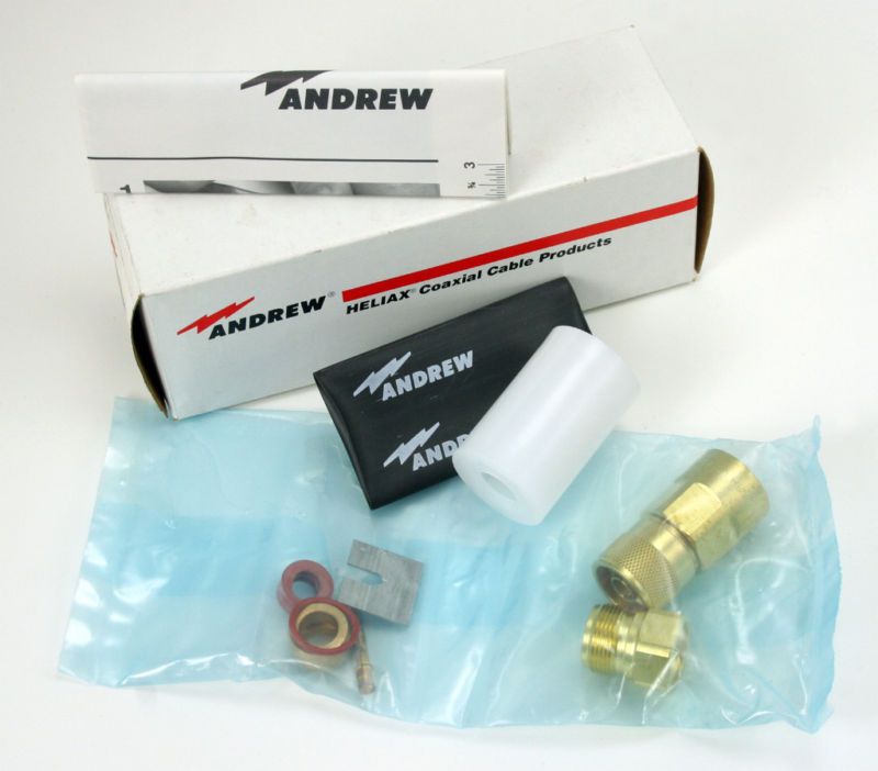 NIB Andrew Type N Male Bulkhead Connector Type 44ASW  