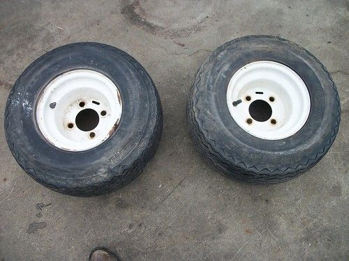 GOLF CAR RIMS AND TIRES 18X8.50 8  