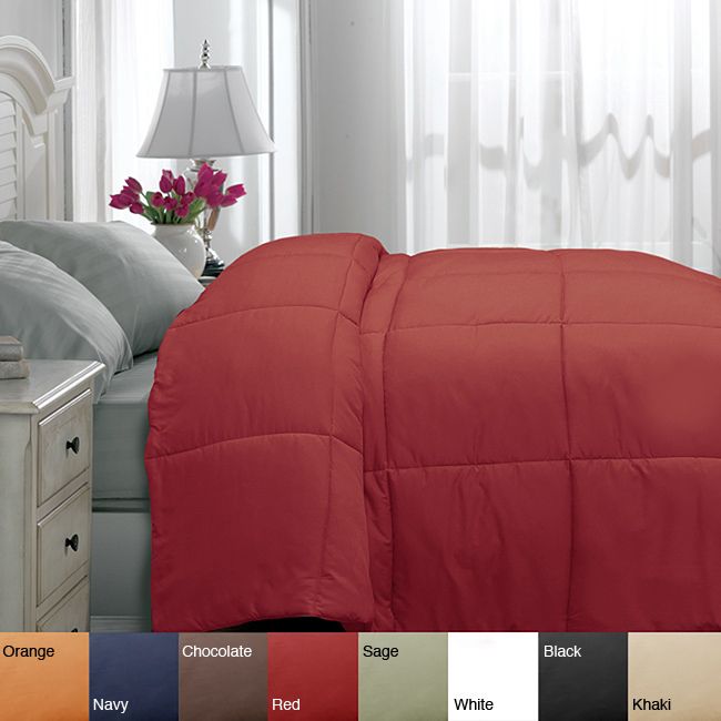 Microfiber Twin XL size Down Alternative Comforter  