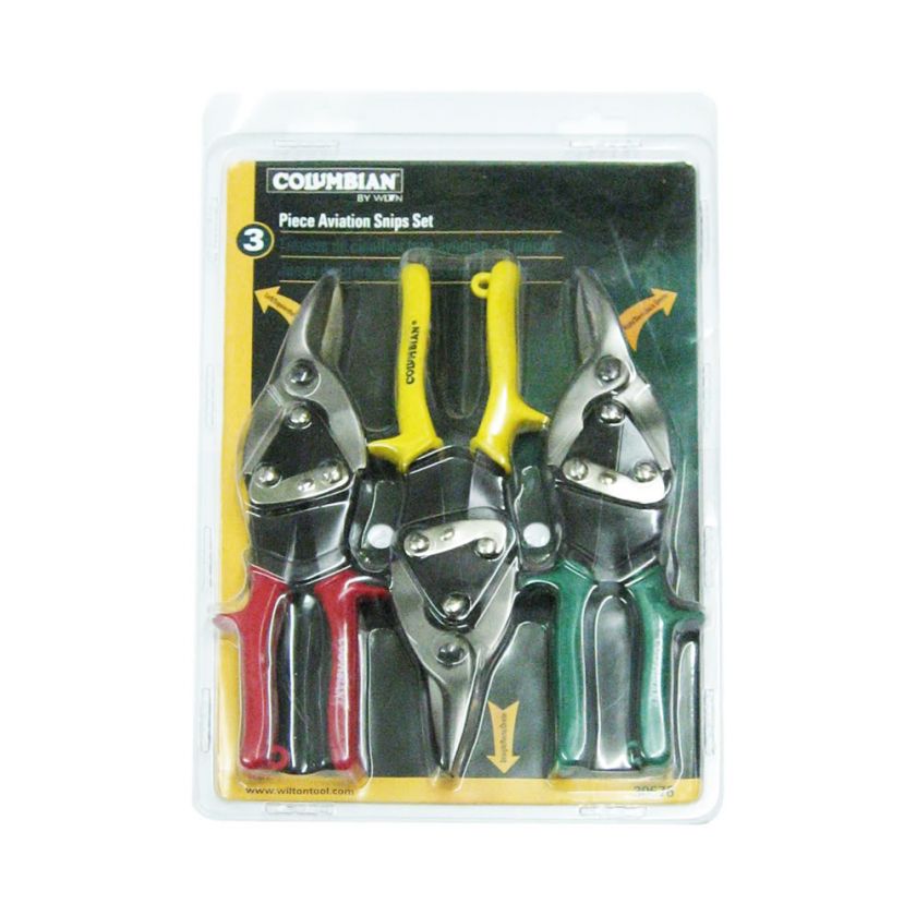 WILTON 30676 Columbian® Aviation Snips 3 PC Set  