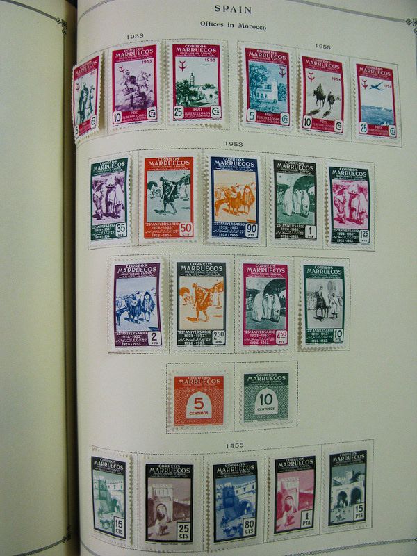 Worldwide Stamps Giant Collection In 5 Scott Albums Gems  