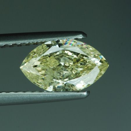   84CT 9.27mm BRILLIANT Canary Yellow Marquise Cut Diamond $1NR  