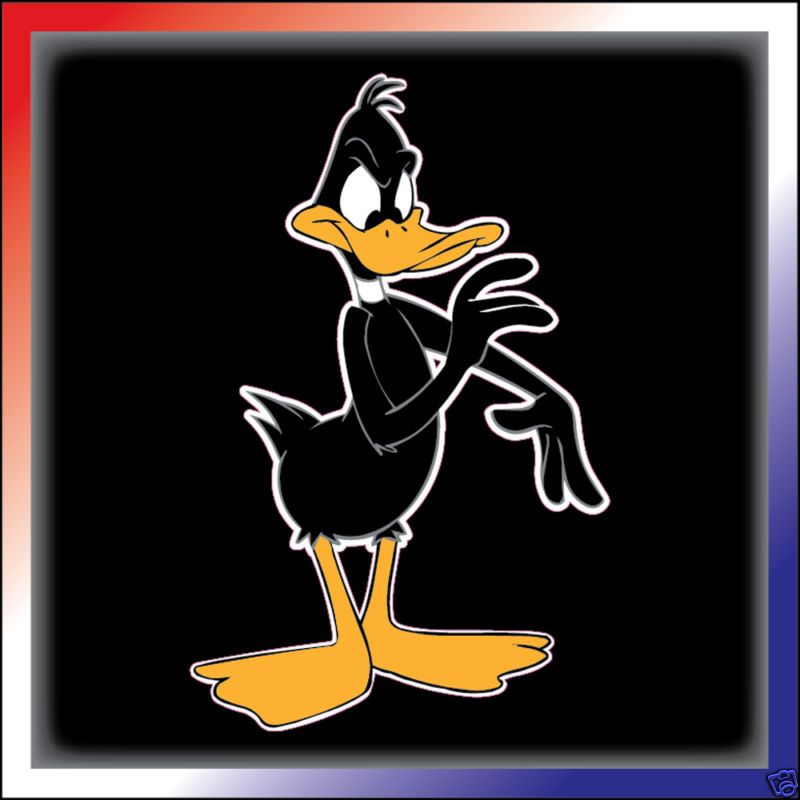 DAFFY DUCK Cartoon Sticker Decal Great Value on PopScreen