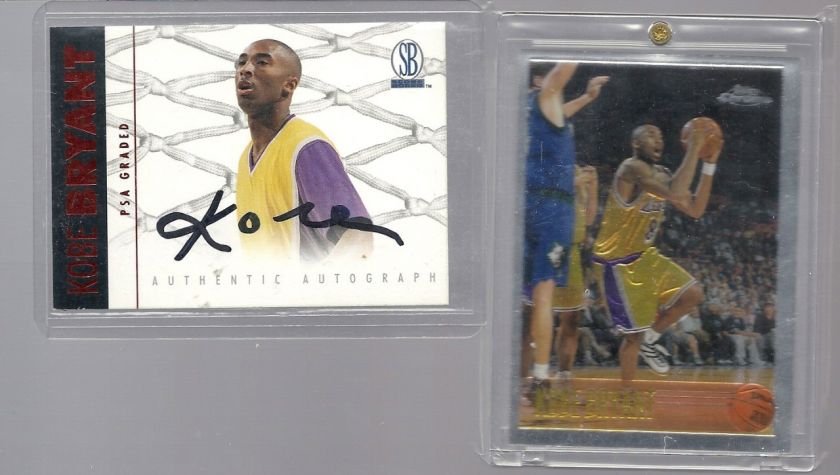 MY BASKETBALL COLLECTION JERSEY PATCH RC AUTO RELIC KOBE BRYANT CHROME 