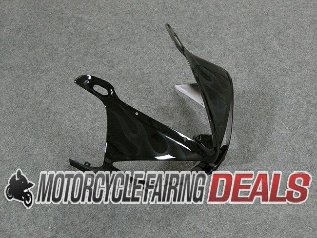 ABS Plastic Yamaha R6 2003 2004 2005 Fairing Blk Flames  