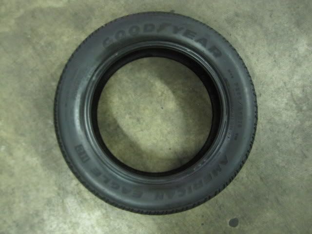 ONE GOODYEAR AMERICAN EAGLE H2 205/60/16 TIRE (U0755)  