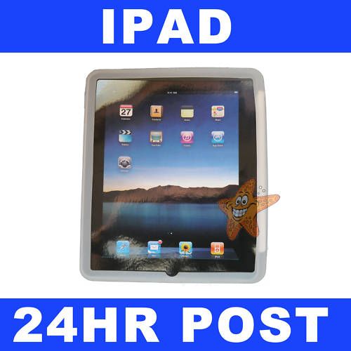 NEW WHITE APPLE IPAD SILICONE 16GB 32GB 64GB CASE COVER  