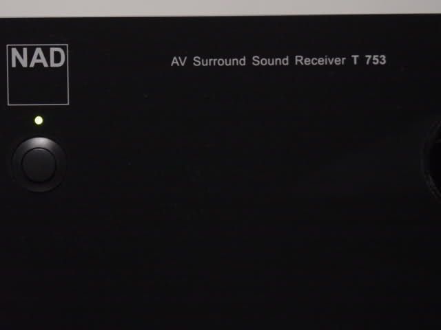   NAD T753 Audio Video Receiver 7.1 6 channel surround sound 200W/225W