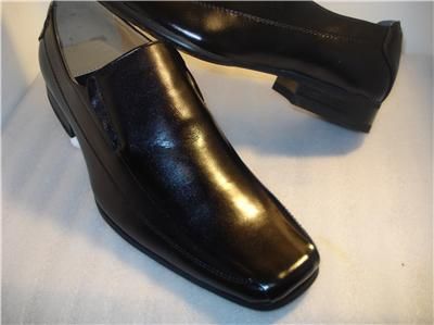 NXT mens shoes loafers slip on BLACK US sz 10.5 M  