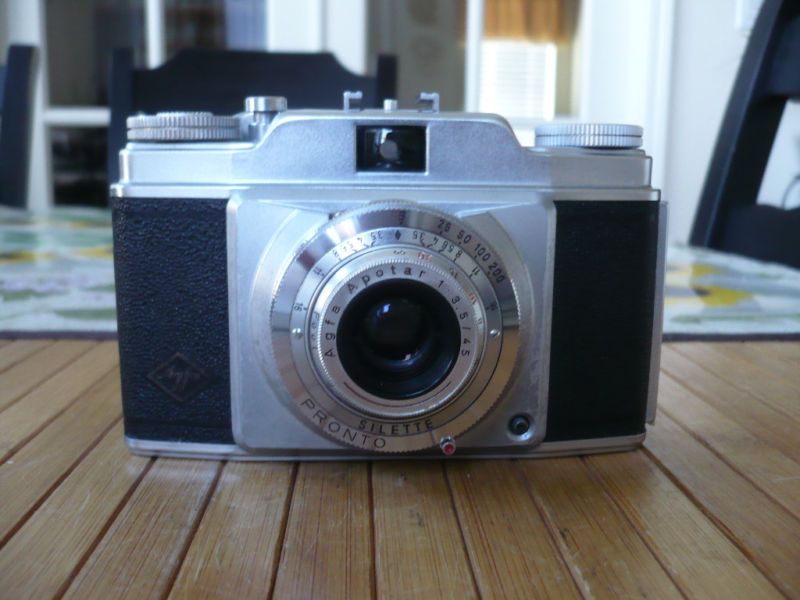 VINTAGE AGFA 35mm Film CAMERA/AGFA Apotar Lens f3.5 /45  