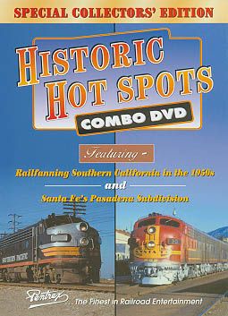 Historic Hot Spots Combo DVD NEW Pentrex Santa Fe Pasadena Sub SP UP 