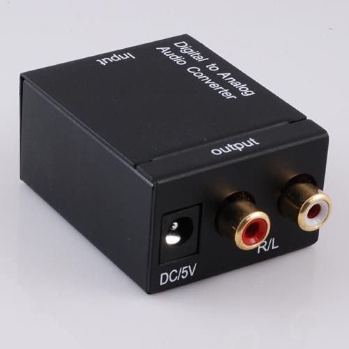 Coaxial Optical Digital to Analog Audio Converter DAC  