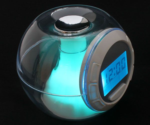 COLOR+Nature Sound LED ALARM TABLE Digital CLOCK Gift  