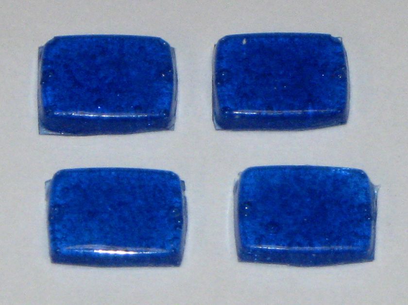 25 scale model police van blue side roof marker lights  