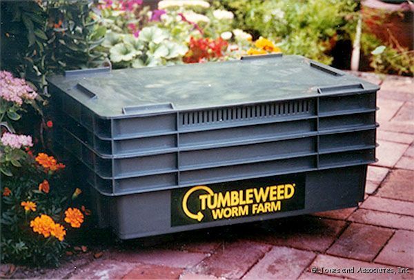 CAG Garden Tumbleweed Worm Farm Compost Bin  