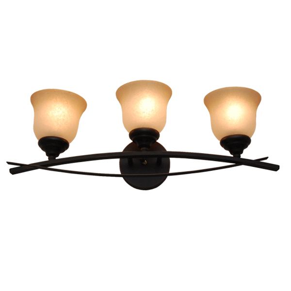 Contemporary Bath Vanity Lighting Fixture, INZ337BB 3  