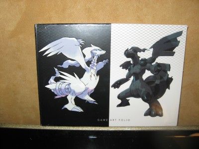 POKEMON Black & White Game ART FOLIO Collectible Cards  