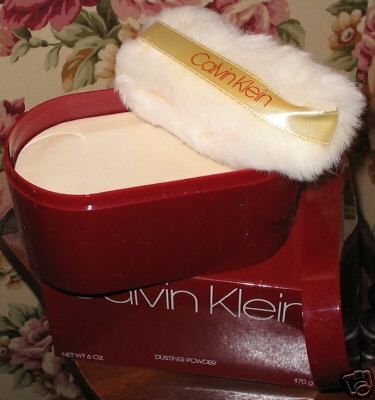 ORIGINAL RED CALVIN KLEIN BATH BODY DUSTING POWDER  