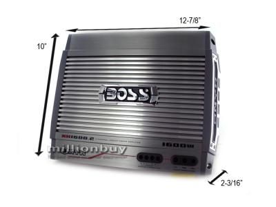 BOSS NX1600.2 1600WATT 2 CHANNEL ONYX CAR AMPLIFIER NEW  