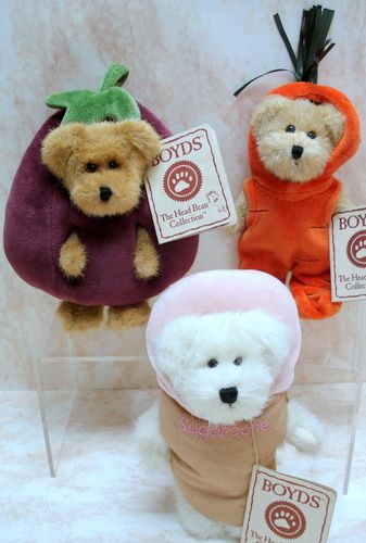 BOYDS BEARS Cari Carrot Peeker PLUSH Retired 904246  