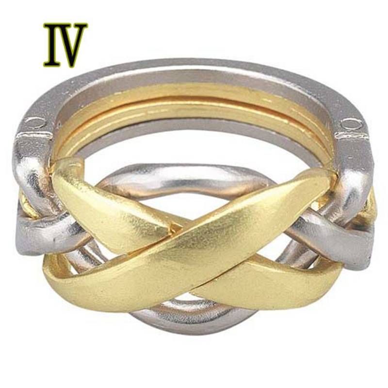 CAST RING Lv.4 *HANAYAMA METAL PUZZLE* Brain Teaser NEW  