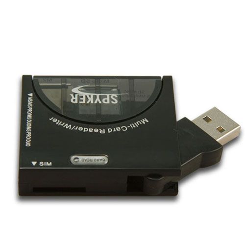 External Cell SIM SDHC USB Memory Card Reader NEW  