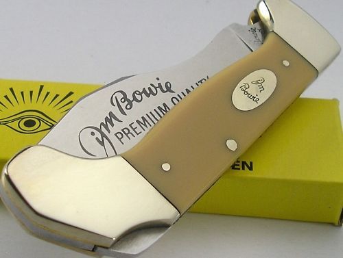 German Eye Solingen Jim Bowie Lockback Folder Knife  