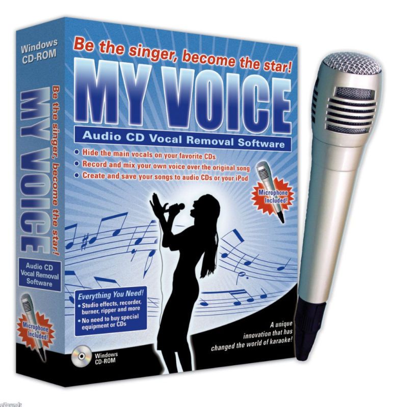 My Voice Karaoke PC Music Vocal Software With Mic NON working 