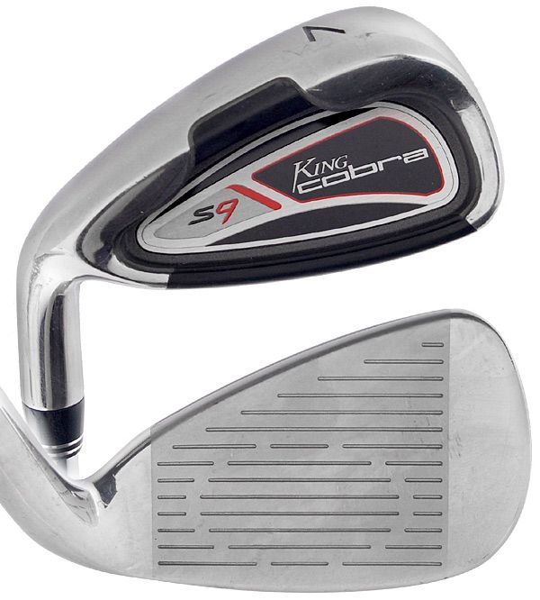 COBRA S9 IRONS 4 PW (7PC) GRAPHITE DESIGN YS 5.1+ STIFF +0.50 LH 