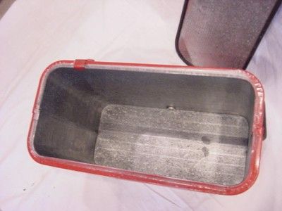   COCA COLA Airline Cooler Ice Chest With Tray Progress Refrigerator Co