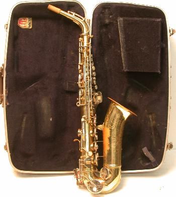 1965 Alto Sax With Case Conn  