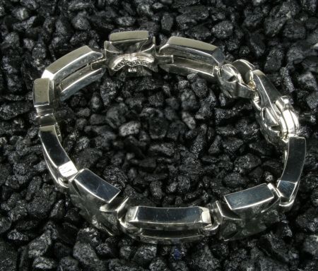 King Baby Studio BARONS CROSS Bracelet Sterling silver  