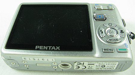 Pentax OPTIO A20 10MP Digital Camera AS IS  