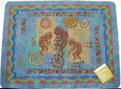   KOKOPELLI Southwest Welcome Doormat NON SLIP Back 18x24 Door Mat Rug