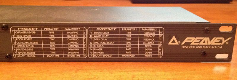   DELTAFEX Stereo Digital Effects Vocal Processor (Rack mount)  