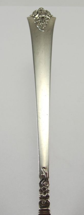 Royal Crest Castle Rose Sterling Casserole Spoon  