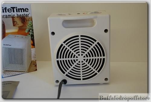 Pelonis Furnace Ceramic Fin Electric Heater 5200BTU  