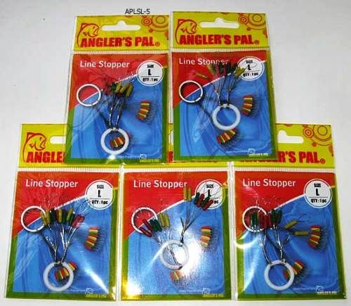 Fishing Line / Bobber / Floats Stopper, #L, 5packs  