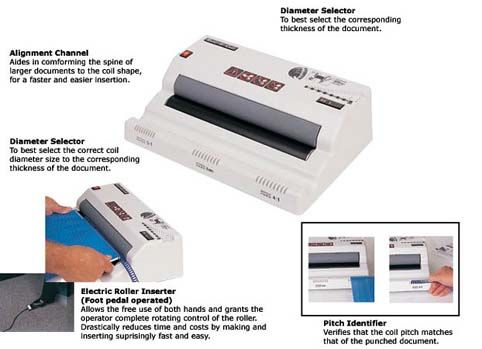 Akiles Roll@Coil Electric Coil Inserter with Foot Pedal Switch