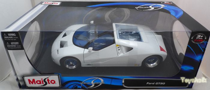 Die Cast Car Ford GT 90 Concept 118 Maisto 090159318279  