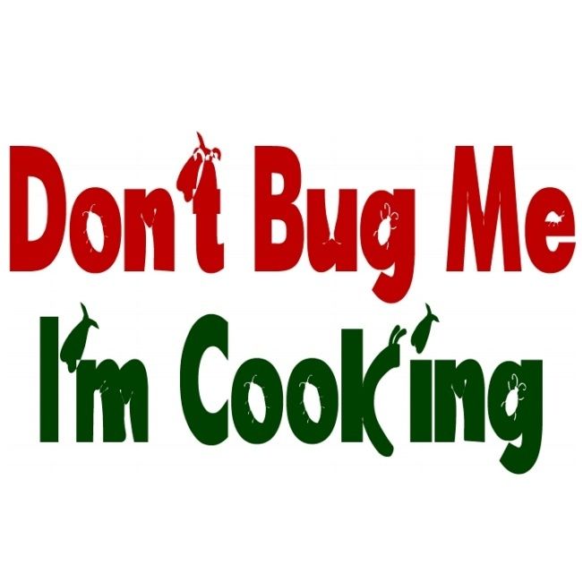 Dont Bug Me   Im Cooking Funny Childrens Apron  