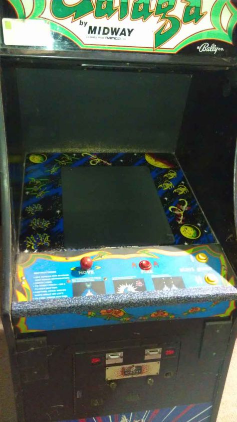 Galaga Video Arcade Game, Atlanta, needs repair  