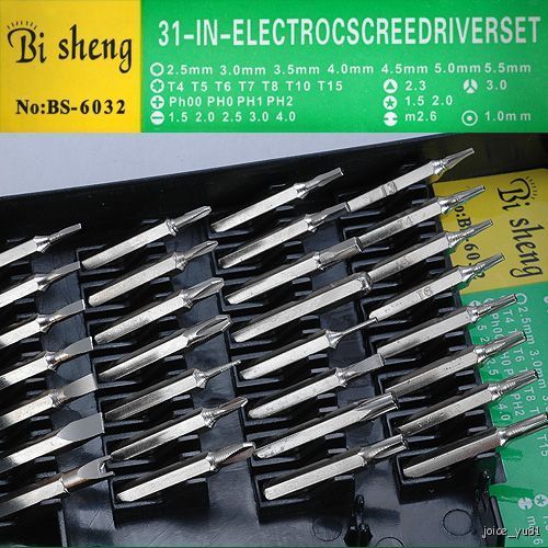 T4 T5 T6 T8 T10 T15 30 in1 Screwdriver Repair Tool Set  