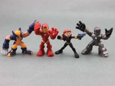 FREE SHIP Lot 16 Pcs Marvel Legends Super Hero Squad X Men SpiderMan 