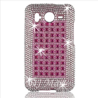 HTC Desire HD Inspire 4G Diamond Bling Phone Case Cover  