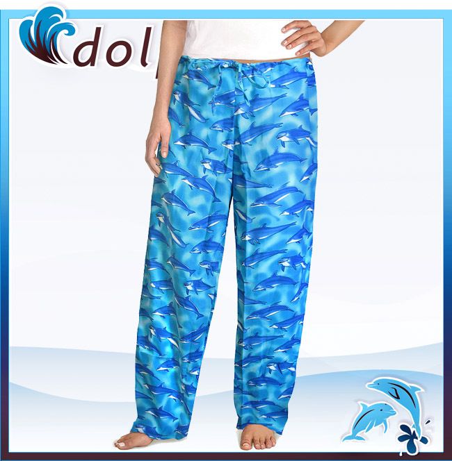 Dolphin Pajama Lounge Pants MADE IN the USA XL for Him or Her Men 