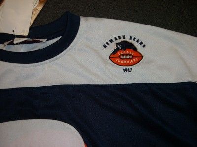 Newark Bears Long Sleeve Football Throwback Jersey 4XL  